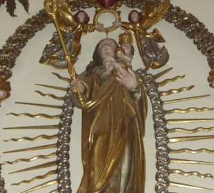 Maria im Strahlenkranz aus Schule Riemenschneider