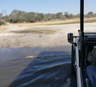 Zufahrt zum Park über den Poteti