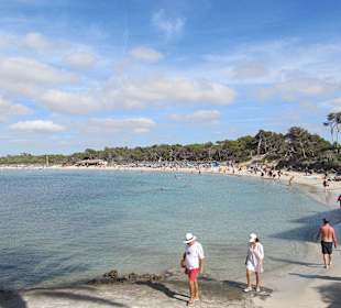 Der 1.Strand von Hotel aus in Campos
