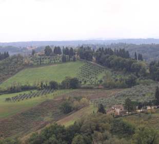 Вид из Сан-Джиминьяно