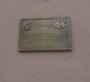 Bürgerhaus mit Zierfachwerk