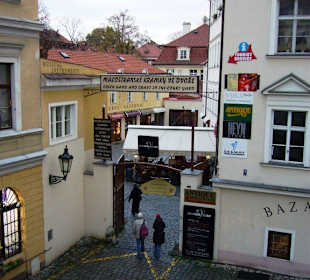 Restaurant in der Nähe der Karlsbrücke