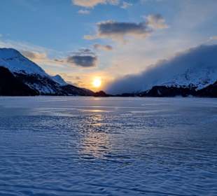 Silser See (noch nicht begehbar)