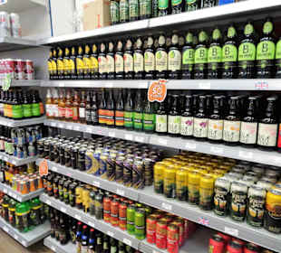 Rundgang durch die Auswahl des English Shop