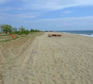 Ruhiger Teil von Psakoudia-Beach