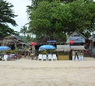 Restaurant/Bar am Strand von Long Beach