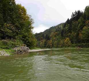 Floßfahrt Fluss Dunajec