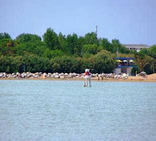 Leuchtturm Richtung Lignano
