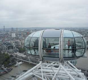 London Eye Ansicht / Aussicht