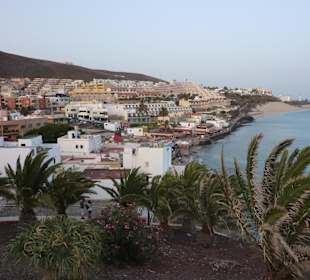 Blick von Morro Jable auf den Strand 