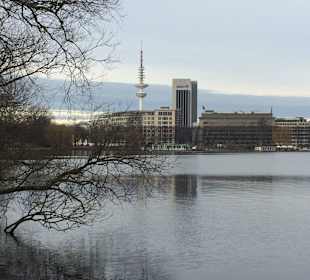 Spaziergang zur Alster