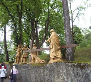 Station auf dem Kreuzweg