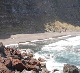 Auf dem Weg zur Playa de Nogales