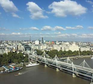 Ausblick auf London