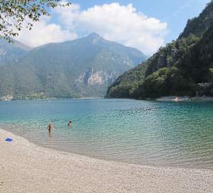 Lago di Ledro, glasklares Wasser