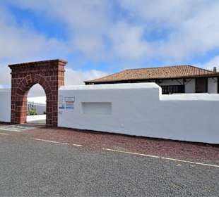 Zugang zum Aussichtspunkt und seinem Gebäude