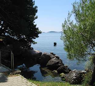 Blick von der Strandpromenade