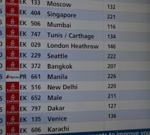 Flughafen Dubai (DXB)