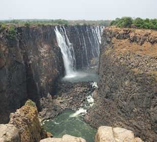 Blick Richtung Sambia