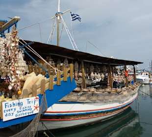 Verkauf auf Fischerboot