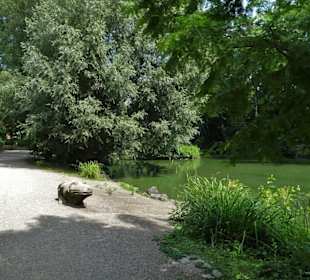 Spaziergang durch den Tierpark Röhrensee