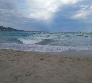 Abends mit Wellengang