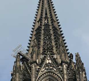 Blick von unserem Platz zum Dom