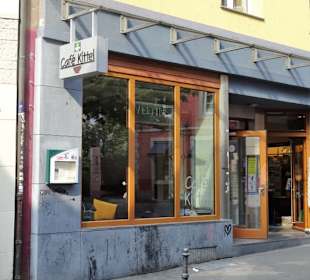 Straßenseite des Café Kittel