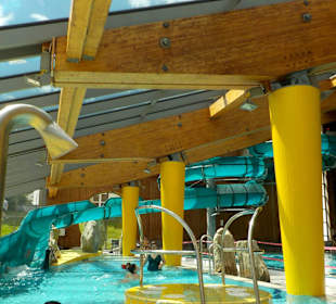 Blick auf die Rutsche