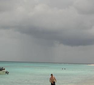 Minitornado auf Saona