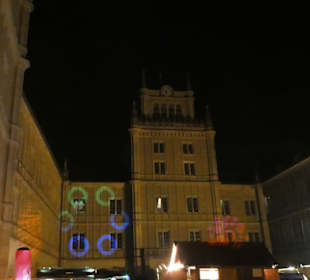 Museumsnacht: Blick auf Schloss Ehrenburg