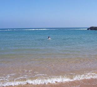 Bucht entlang der Strandpromenade