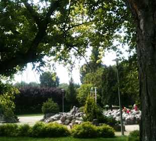 Park Anny Wazówny obok Zamku