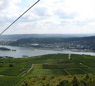 Blick von der Seilbahn