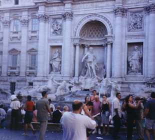 Three coins in the fountains