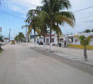 Das Inseltaxi-GolfCar holt vom Hafen ab