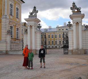 Schloss Rundale Haupteingang