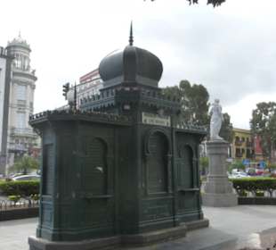 Kiosk auf dem Platz der Frösche