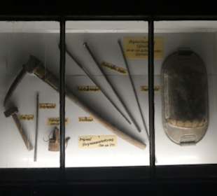 In der Marienglashöhle von Friedrichroda