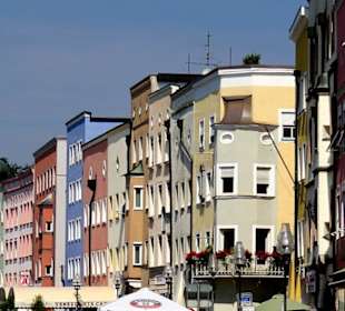 Pittoreske Häuser am Stadtplatz