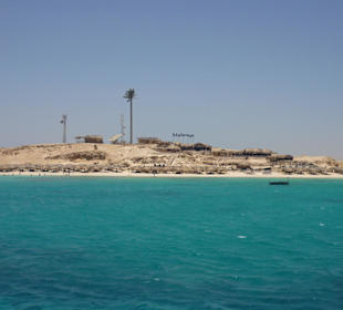 Blick auf die Insel Mahmya