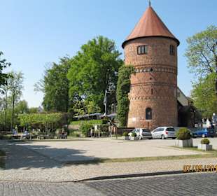 Aussichtsturm am Marktplatz in Lübz