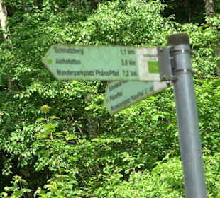 Premiumwanderweg "hochgehackert"