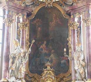 In der Kirche St. Eucharius von Sommerach