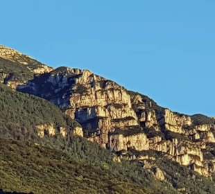 Herrlicher Blick der Berge