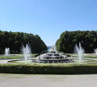 Herreninsel Springbrunnen