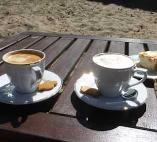 Kaffeepause im Kunstcafé Young Byron in Sopot
