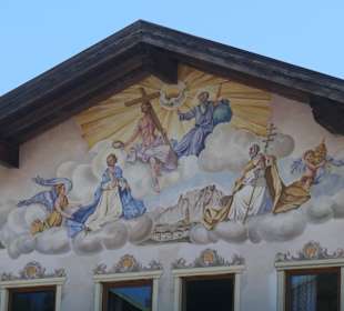 Bei einem Spaziergang durch Mittenwald