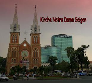 Kirche " Notr Dame " in Saigon