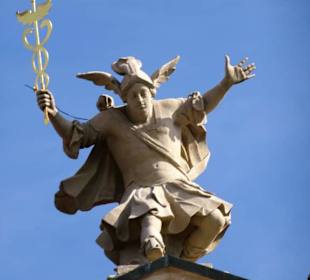 Auf dem Dach des Schlosses Weissenstein